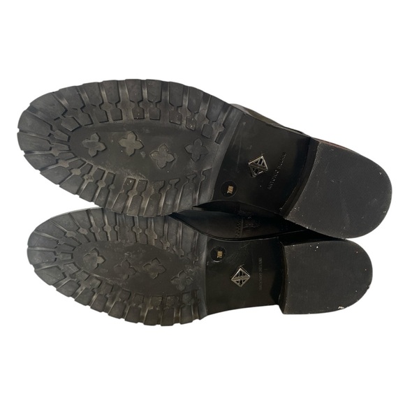 Antonio Melani black leather boots size 7MW - Picture 9 of 9